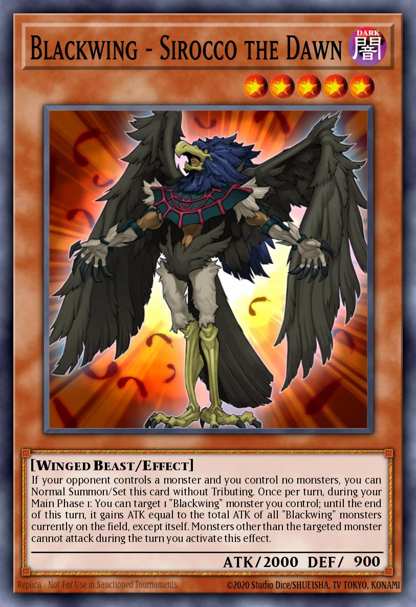 Blackwing - Sirocco the Dawn, Duelist League 17 participation cards · DL17-EN007