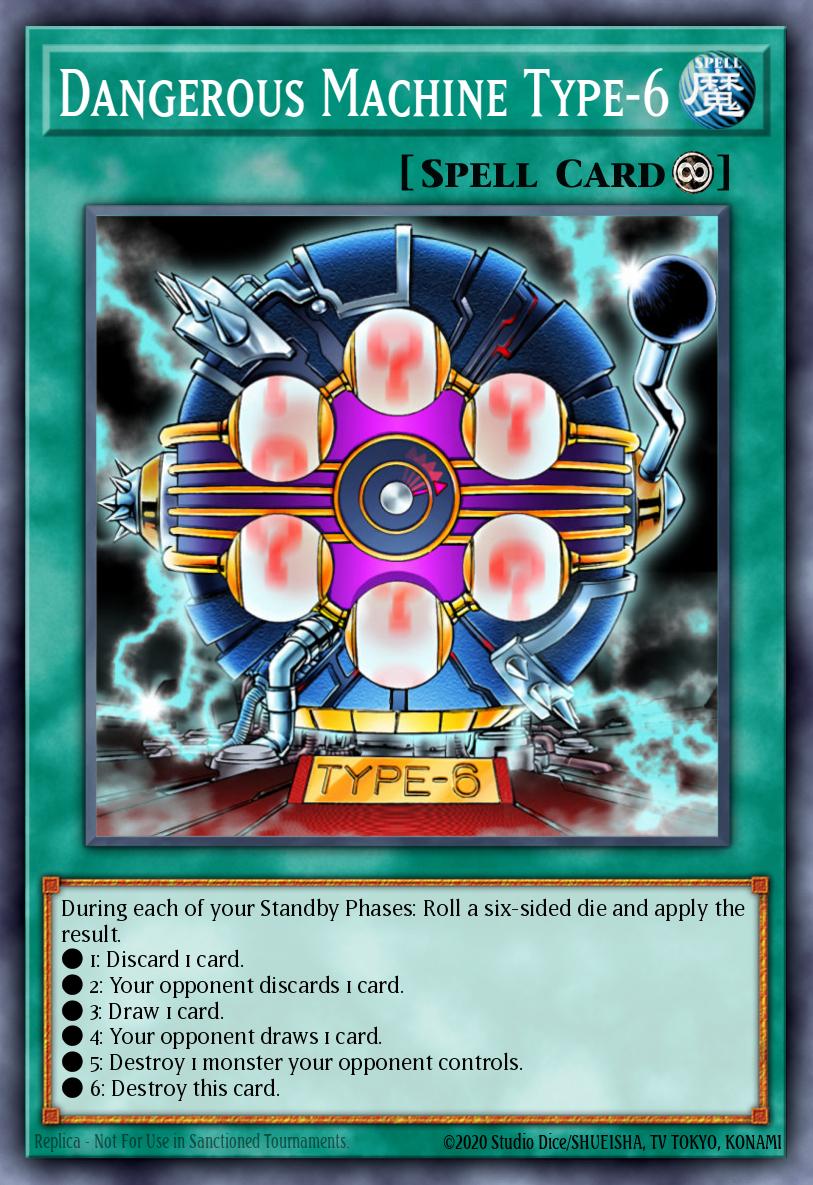 Dangerous Machine Type-6, Duelist League 3 participation cards · DL12-EN016