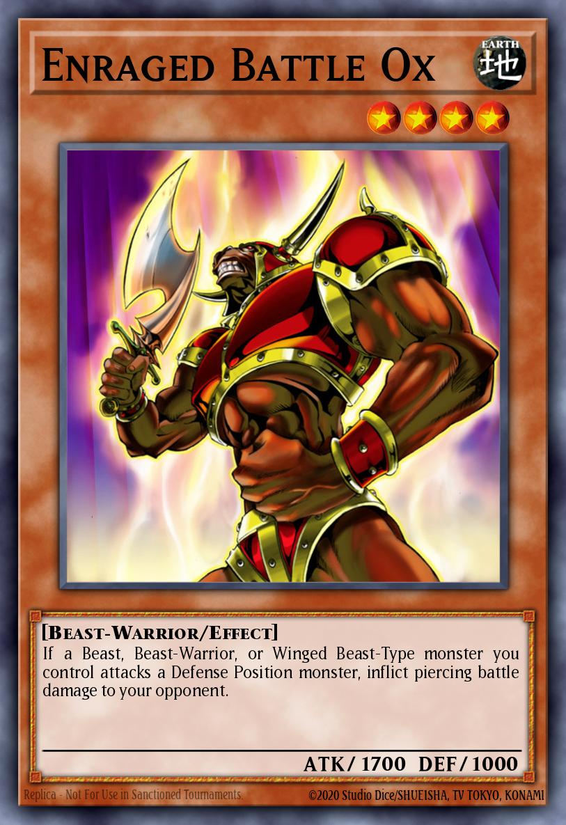 Enraged Battle Ox, Duelist League 15 participation cards · DL15-EN002