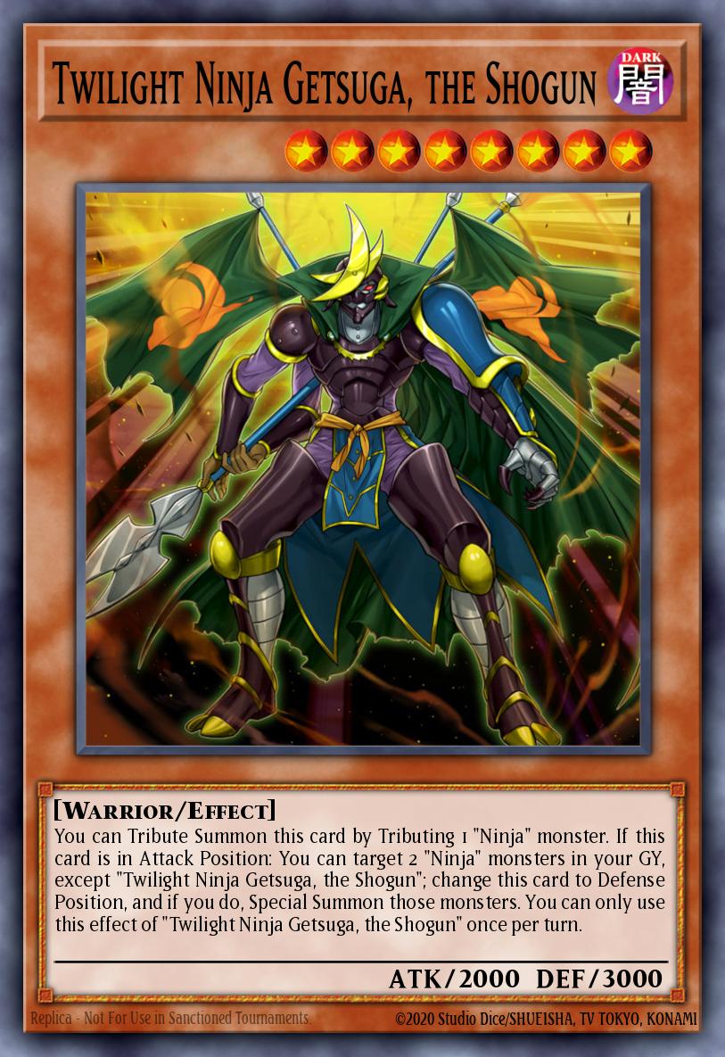 Twilight Ninja Getsuga, the Shogun, OTS Tournament Pack 8 · OP08-PT017