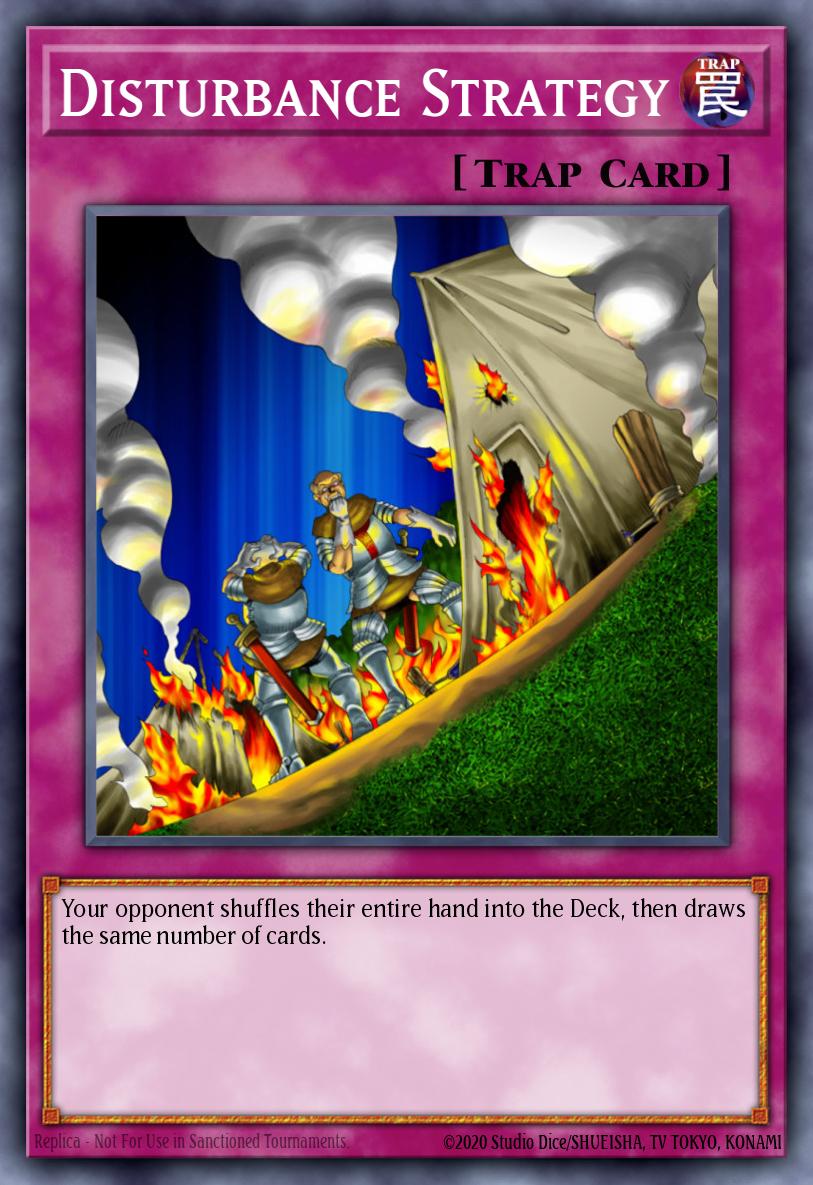 Disturbance Strategy, Duelist League 15 participation cards · DL15-EN019