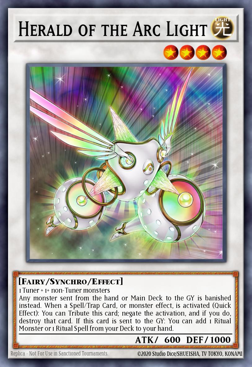 Herald of the Arc Light, The New Challengers Sneak Peek Participation Card · NECH-ENS09