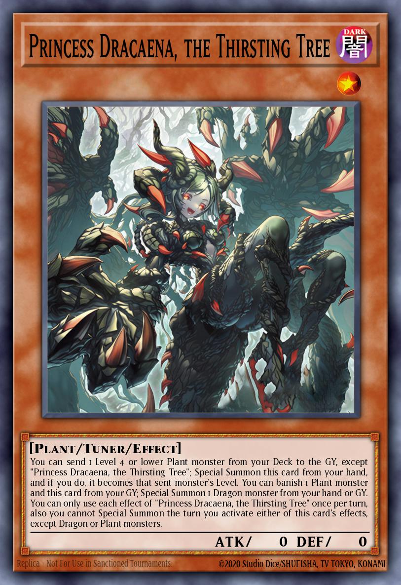 Princess Dracaena, the Thirsting Tree, Blazing Dominion · BLZD-EN027