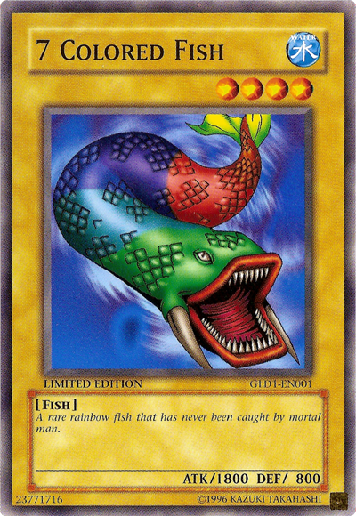 7 Colored Fish, Gold Series · GLD1-EN001