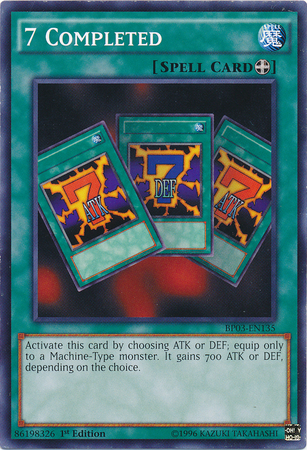 7 Completed, Battle Pack 3: Monster League · BP03-EN135