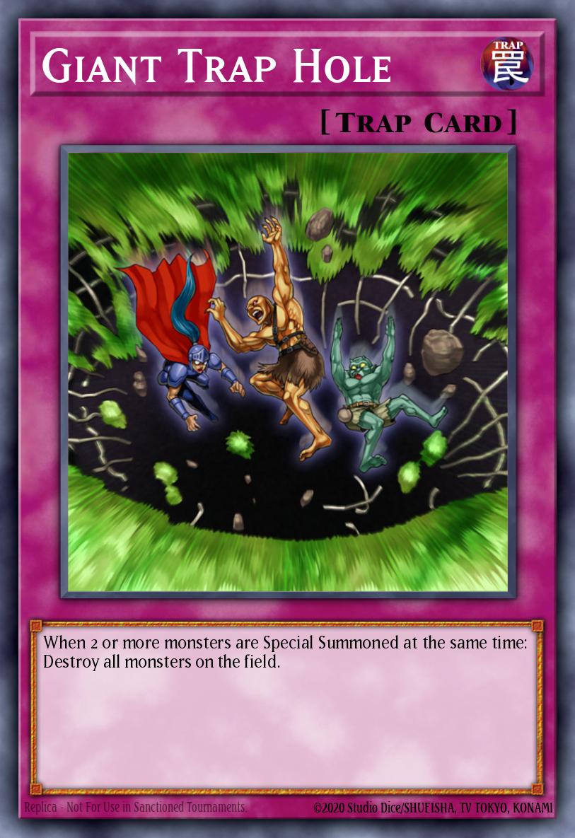 Giant Trap Hole, Duelist League 16 participation cards · DL16-EN018