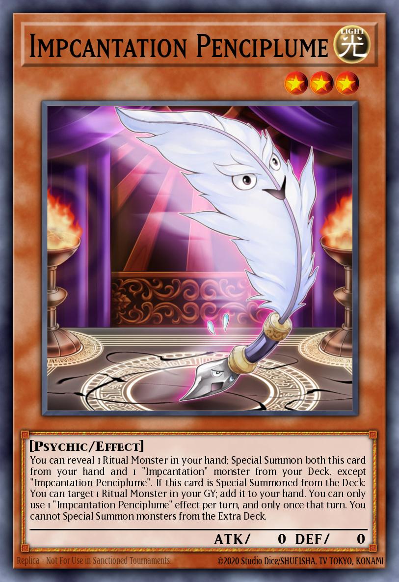 Impcantation Penciplume, OTS Tournament Pack 18 · OP18-PT021
