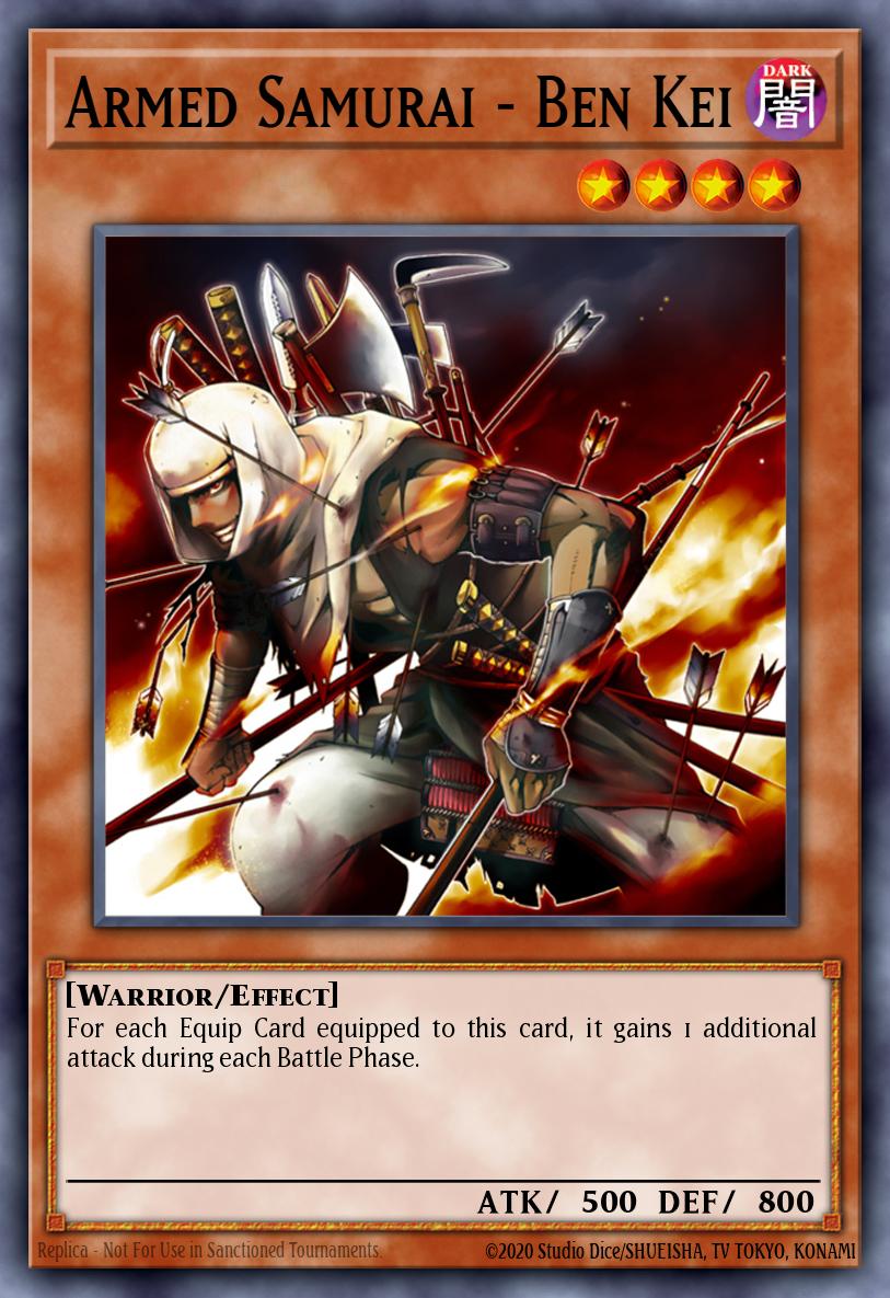 Armed Samurai - Ben Kei, Duelist League 14 participation cards · DL14-EN003