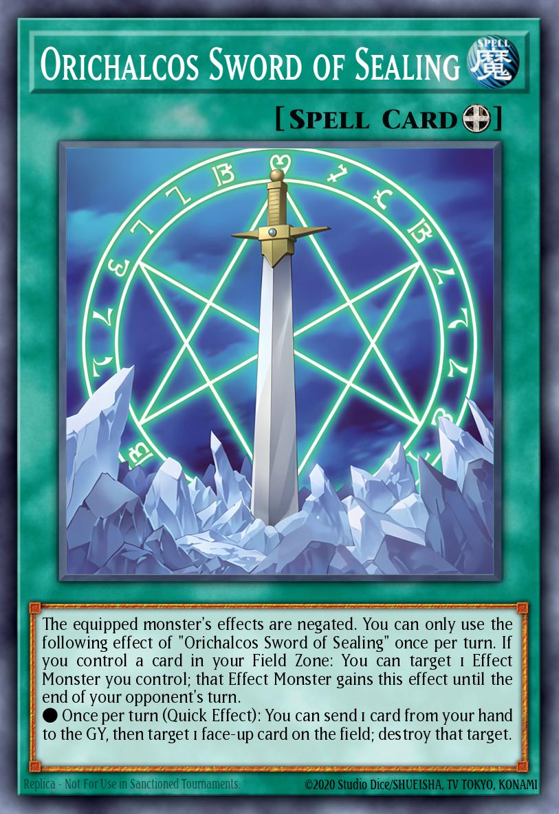 Orichalcos Sword of Sealing, Magnificent Monsters · MAMO-EN022
