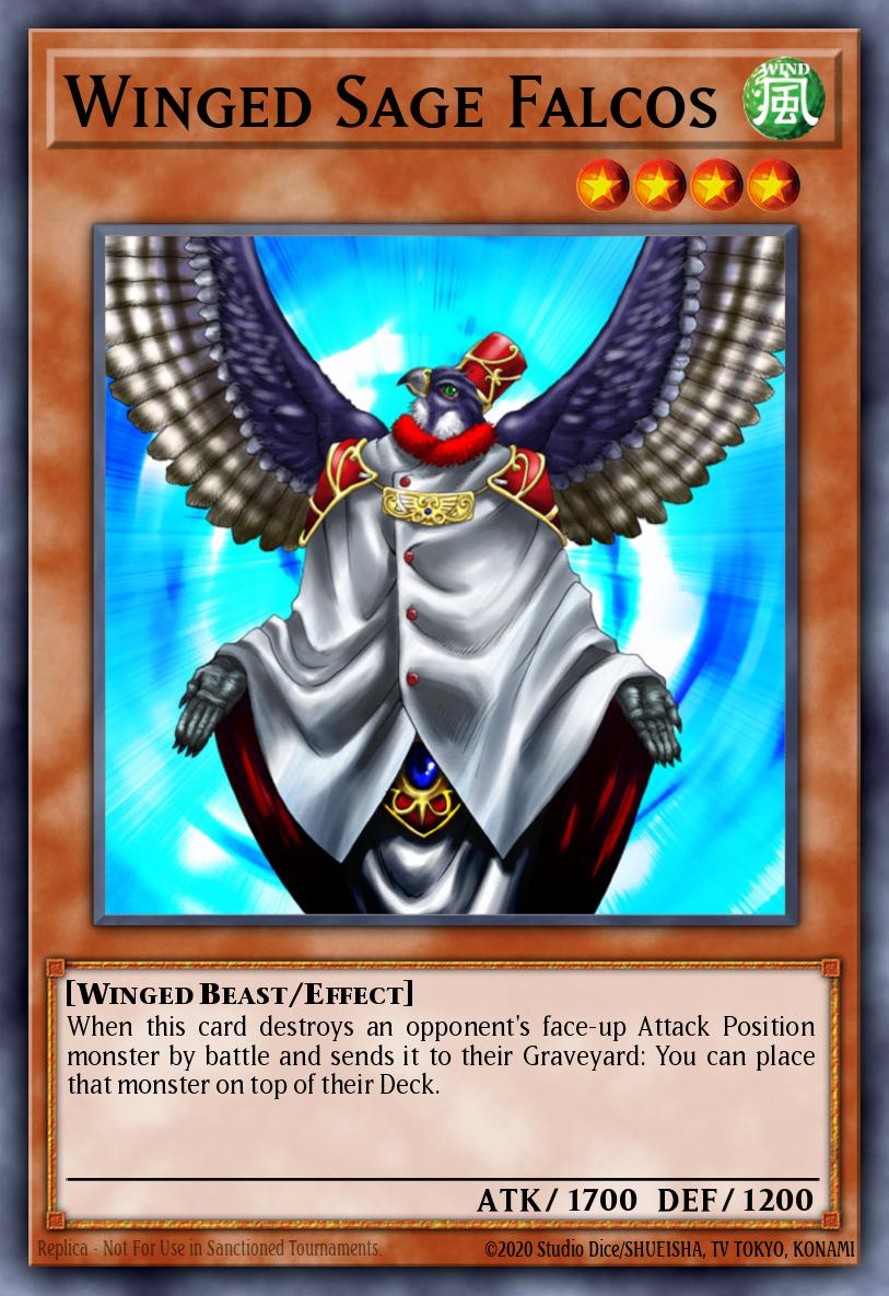 Winged Sage Falcos, War of the Giants Reinforcements · WGRT-EN007