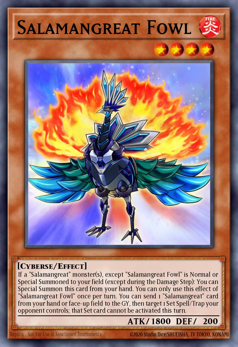 Salamangreat Fowl, OTS Tournament Pack 12 · OP12-PT018