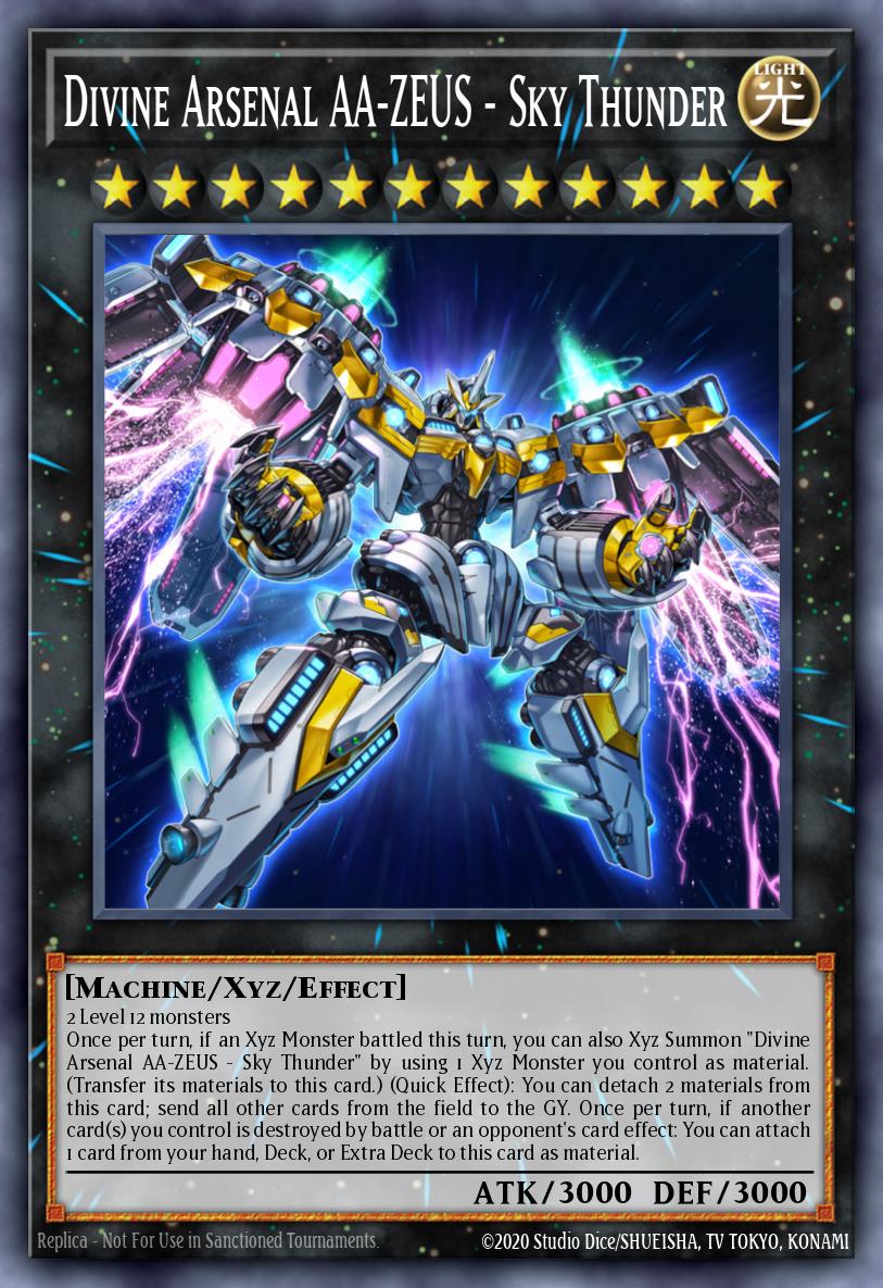 Divine Arsenal AA-ZEUS - Sky Thunder, OTS Tournament Pack 18 · OP18-PT002