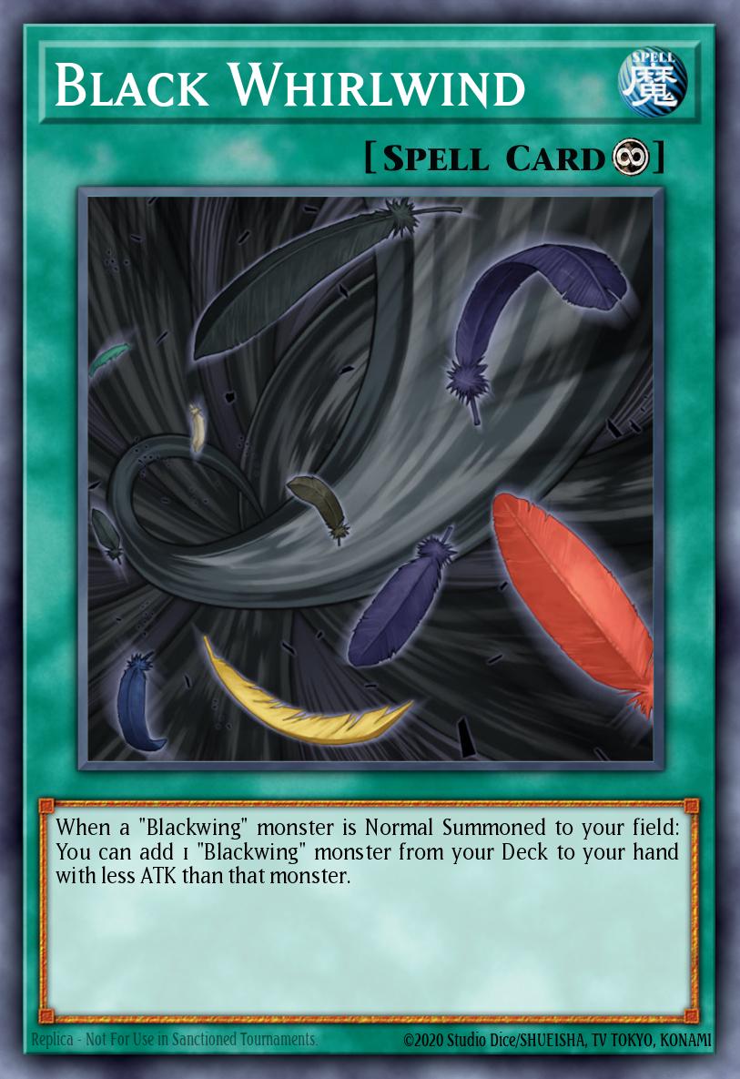 Black Whirlwind, Duelist League 15 participation cards · DL15-EN015