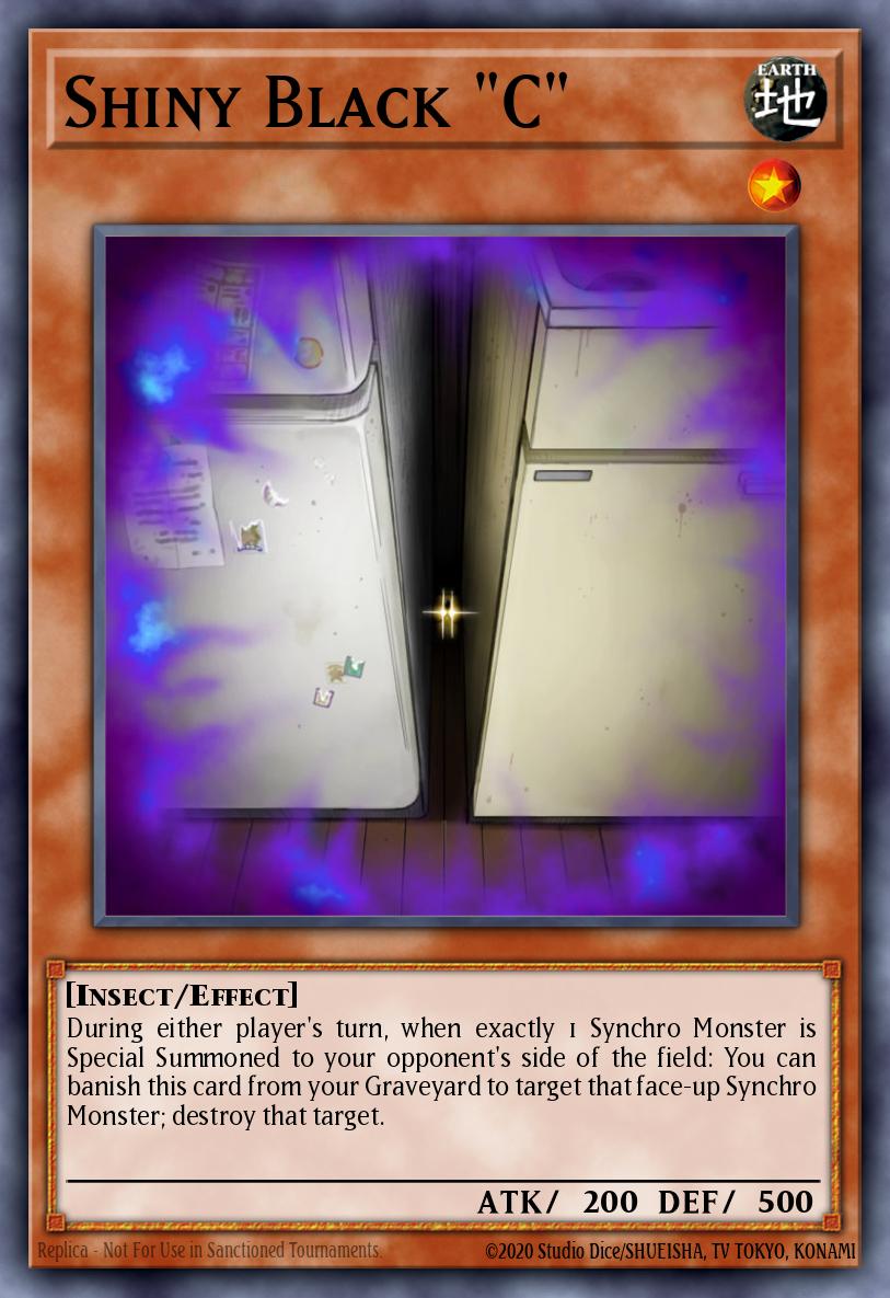 Shiny Black "C", Duelist League 14 participation cards · DL14-EN007