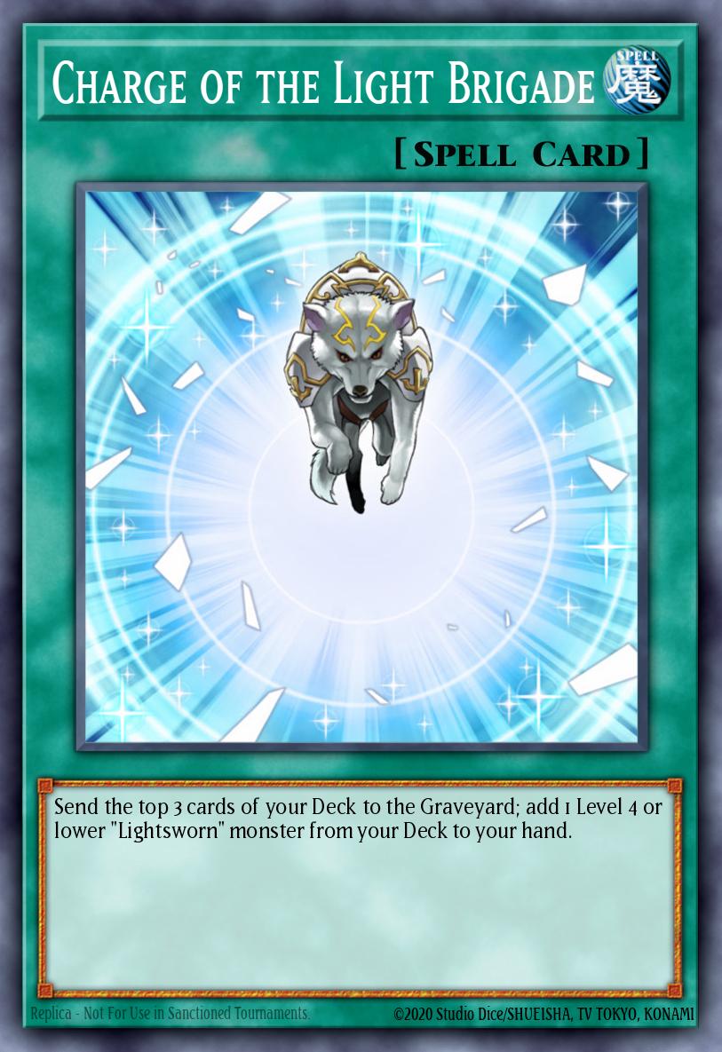 Charge of the Light Brigade, Yu-Gi-Oh! Championship Series 2025 prize cards · 25YC-ENP08