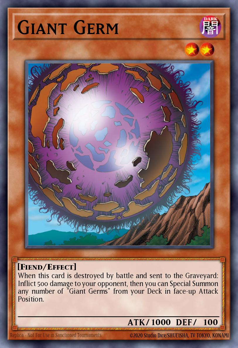 Giant Germ, Duelist League 3 participation cards · DL12-EN003