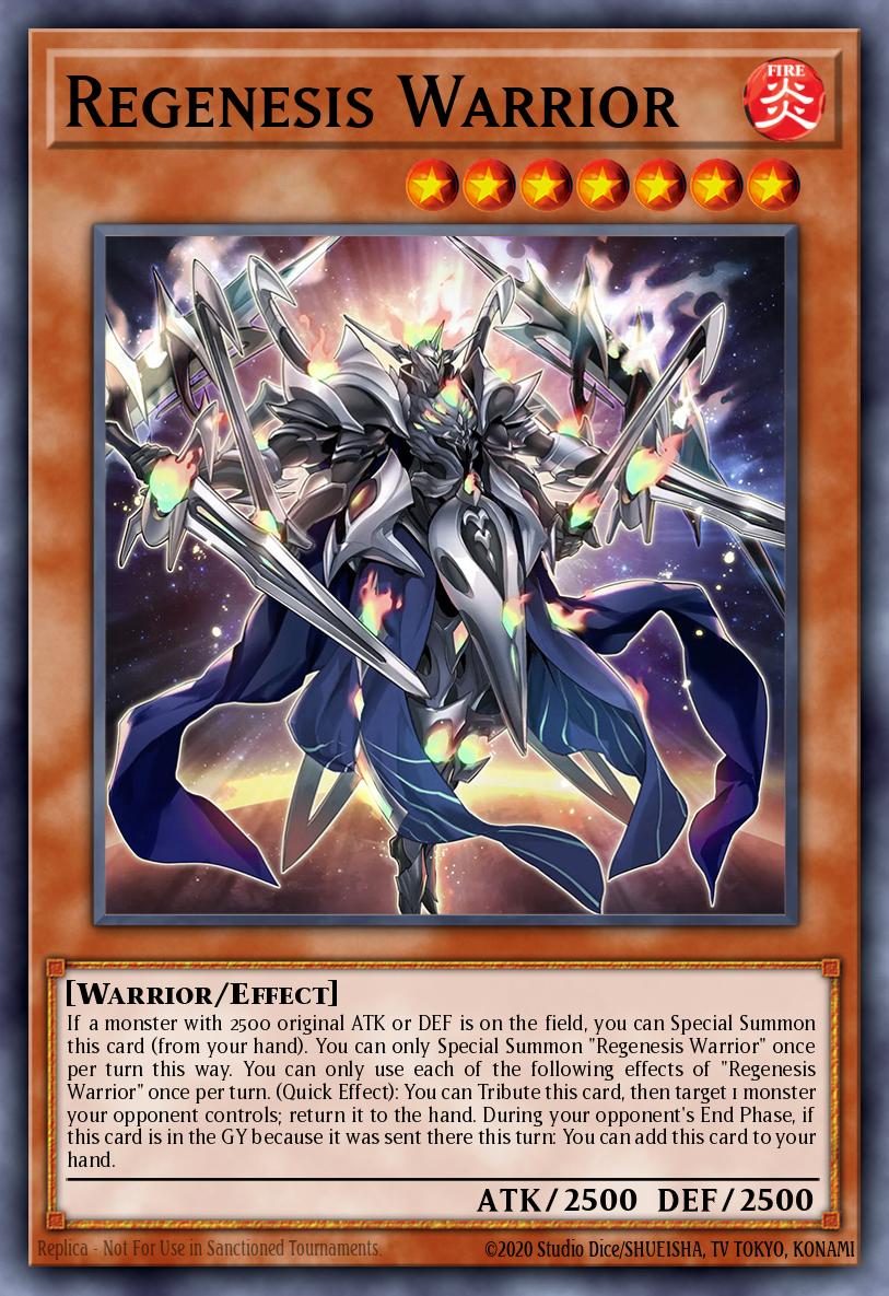 Regenesis Warrior, Ultimate Tournament Pack 1 · UP01-EN008