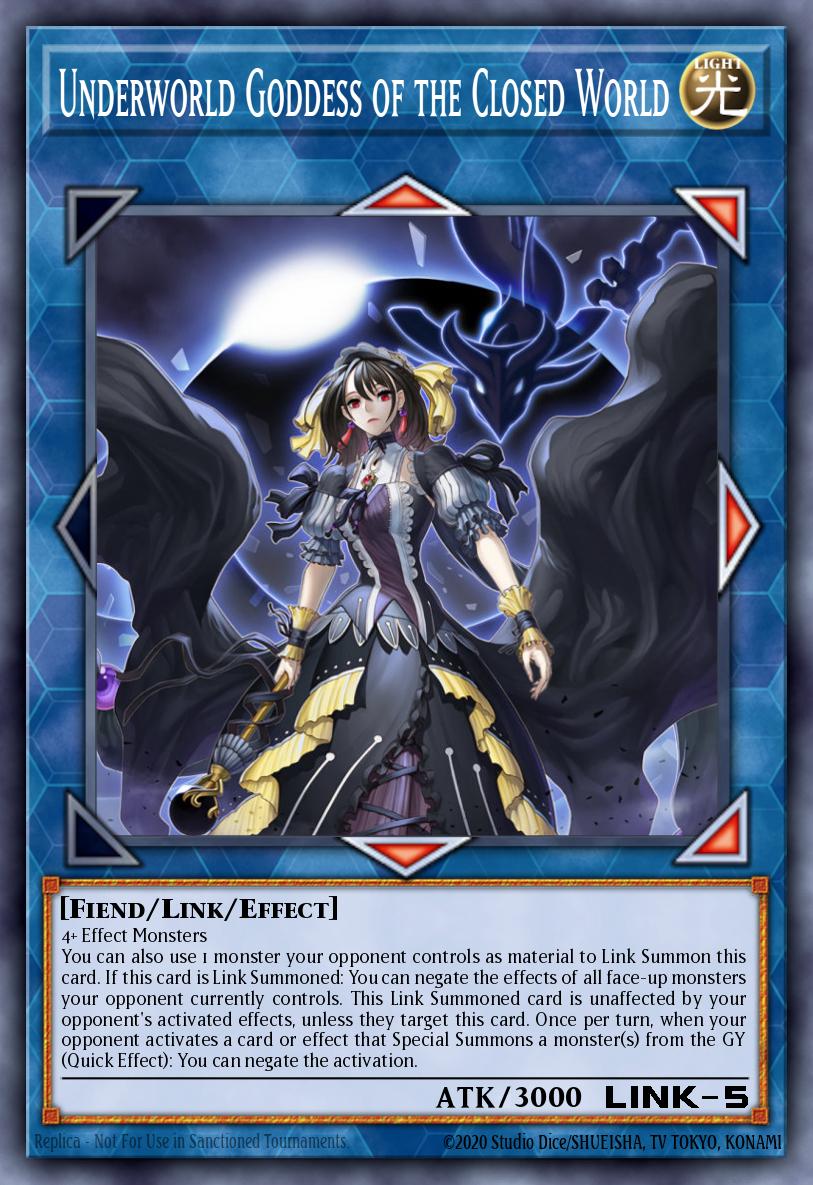 Underworld Goddess of the Closed World, Battles of Legend: Glorious Gallery · BLGG-EN144