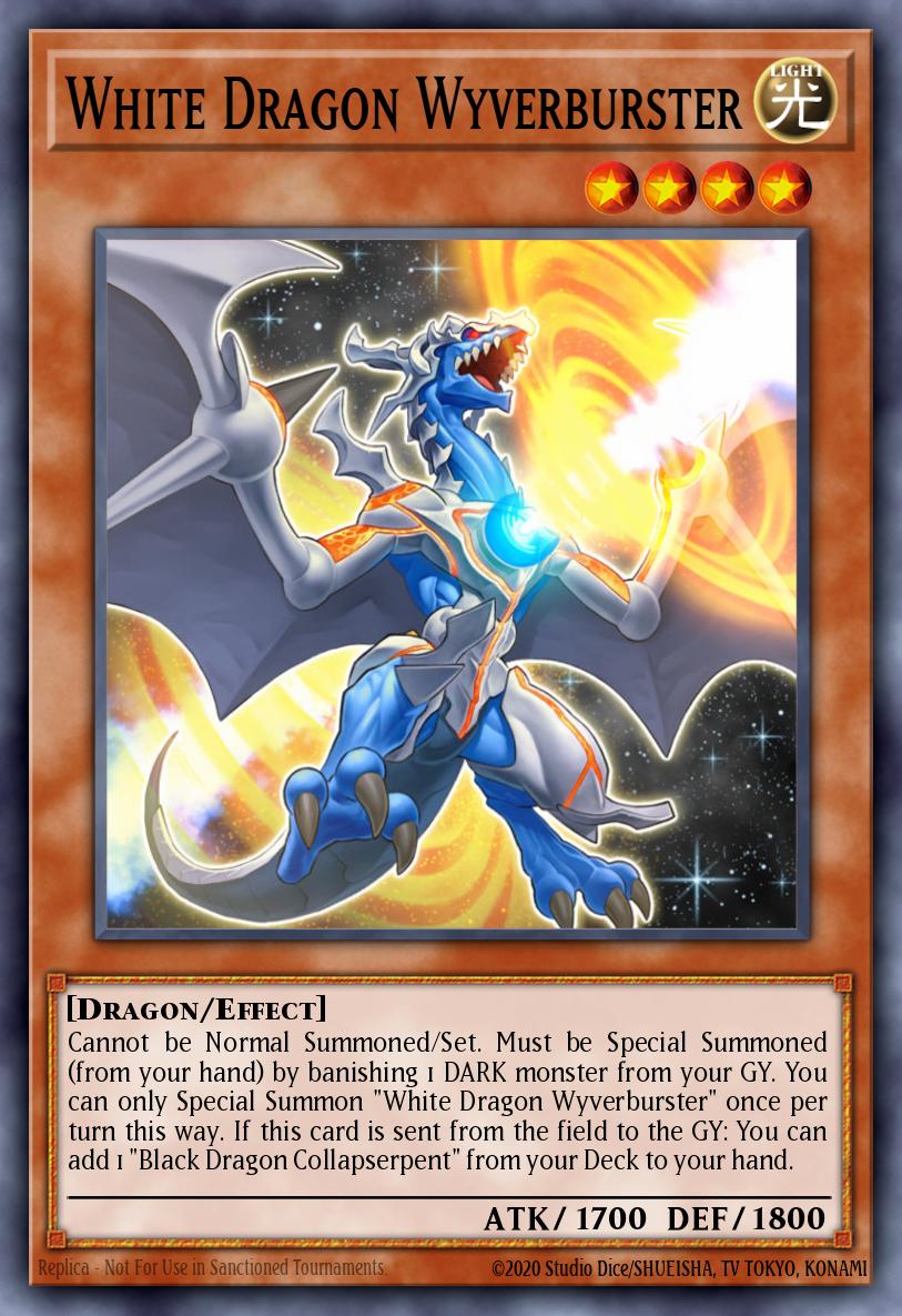 White Dragon Wyverburster, Quarter Century Stampede · RA04-EN203