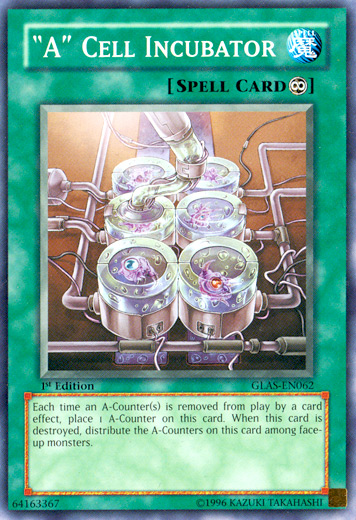 "A" Cell Incubator, Gladiator's Assault Sneak Peek Participation Card · GLAS-EN062