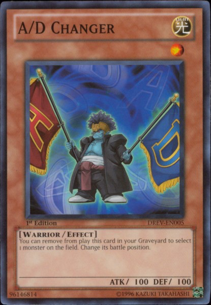 A/D Changer, Duelist Revolution Sneak Peek Participation Card · DREV-EN005