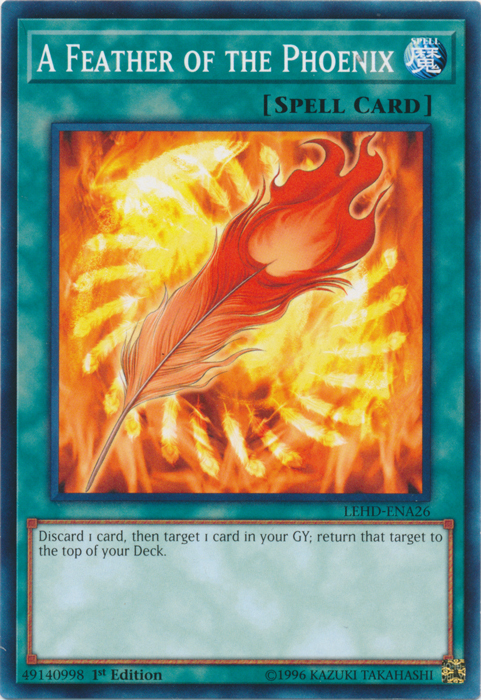 A Feather of the Phoenix, Legendary Hero Decks · LEHD-ENA26