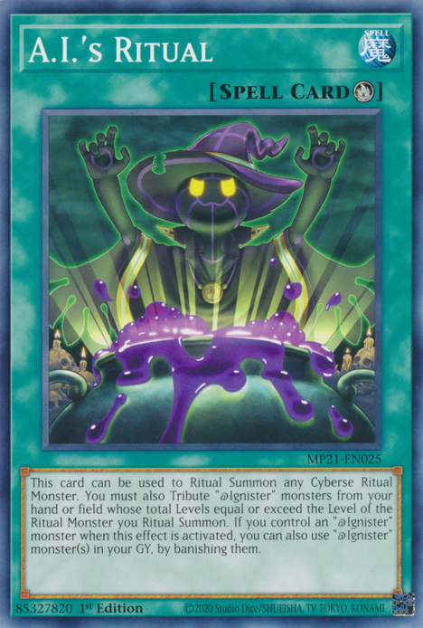 A.I.'s Ritual, 2021 Tin of Ancient Battles · MP21-EN025