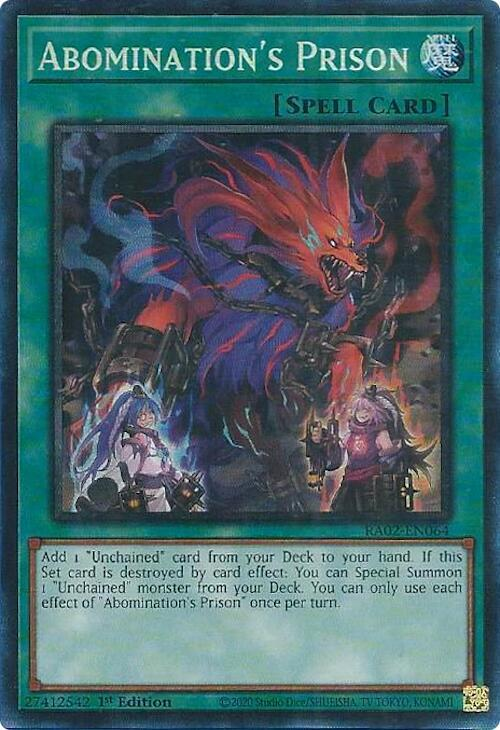 Abomination's Prison, 25th Anniversary Rarity Collection II · RA02-EN064