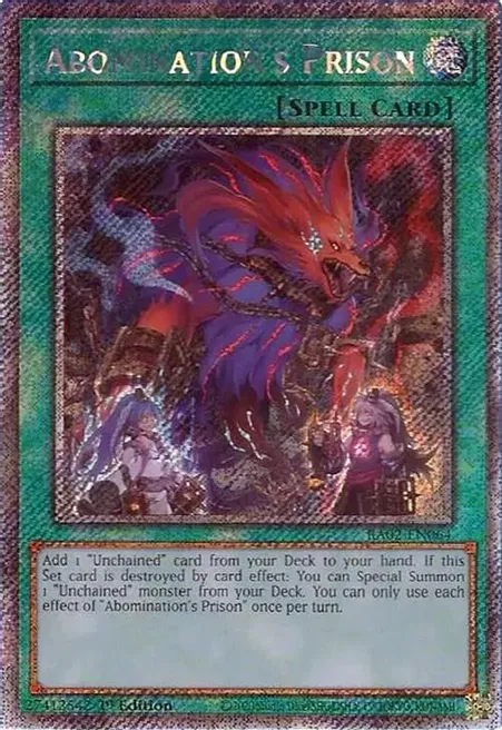 Abomination's Prison, 25th Anniversary Rarity Collection II · RA02-EN064
