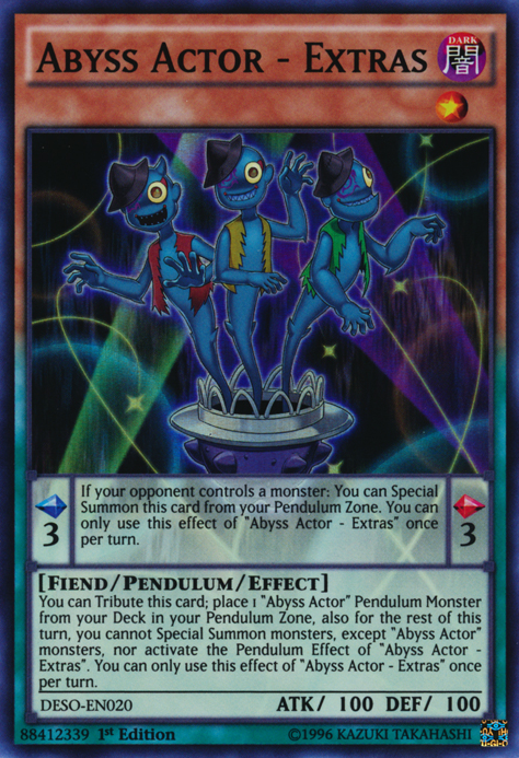 Abyss Actor - Extras, Destiny Soldiers · DESO-EN020