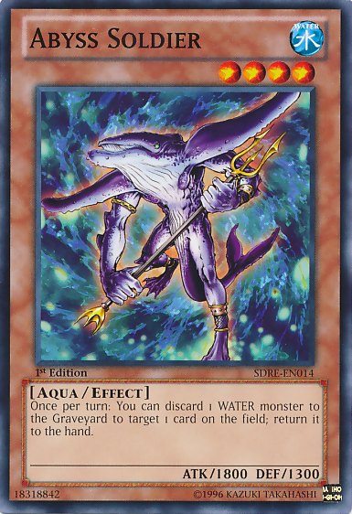 Abyss Soldier, Realm of the Sea Emperor Structure Deck · SDRE-EN014