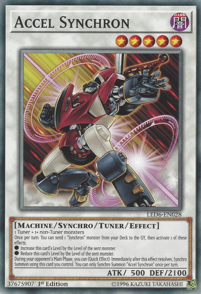 Accel Synchron, Legendary Duelists: Magical Hero · LED6-EN028