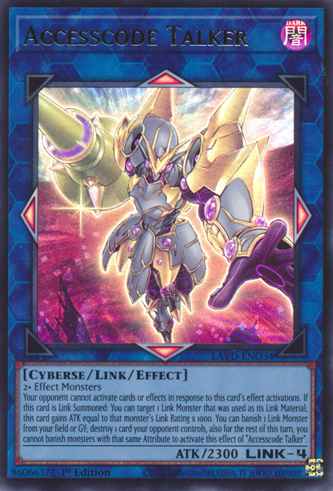 Accesscode Talker, Legendary Arc-V Decks · LAVD-ENO34