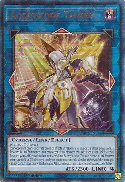 Accesscode Talker, 25th Anniversary Rarity Collection II · RA02-EN044