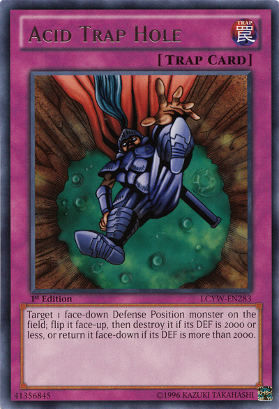 Acid Trap Hole, Legendary Collection 3: Yugi's World Mega Pack · LCYW-EN283