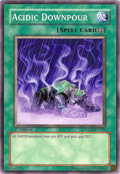 Acidic Downpour, Phantom Darkness Sneak Peek Participation Card · PTDN-EN058