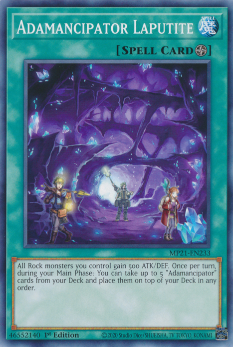 Adamancipator Laputite, 2021 Tin of Ancient Battles · MP21-EN233