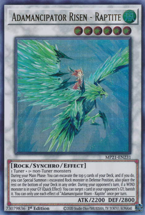 Adamancipator Risen - Raptite, 2021 Tin of Ancient Battles · MP21-EN231