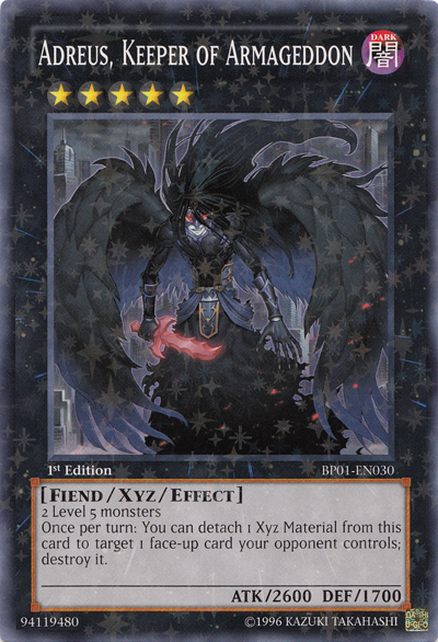 Adreus, Keeper of Armageddon, Battle Pack: Epic Dawn · BP01-EN030