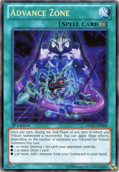 Advance Zone, Return of the Duelist Sneak Peek Participation Card · REDU-EN088