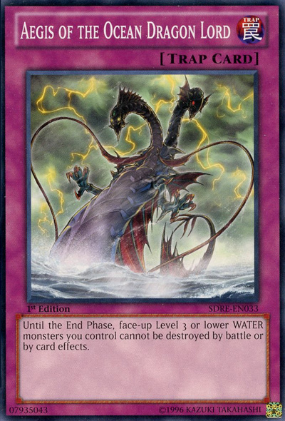 Aegis of the Ocean Dragon Lord, Realm of the Sea Emperor Structure Deck · SDRE-EN033