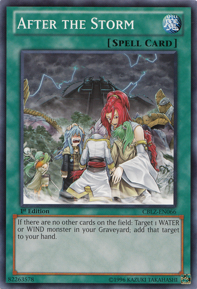 After the Storm, Cosmo Blazer Sneak Peek Participation Card · CBLZ-EN066