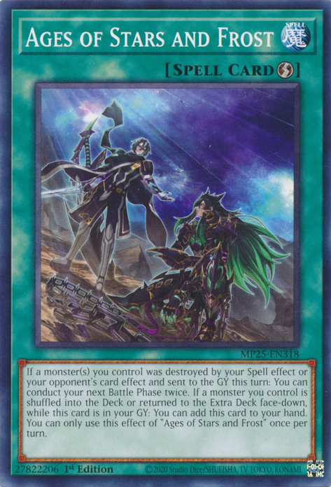 Ages of Stars and Frost, 2025 Mega-Pack Tin · MP25-EN318