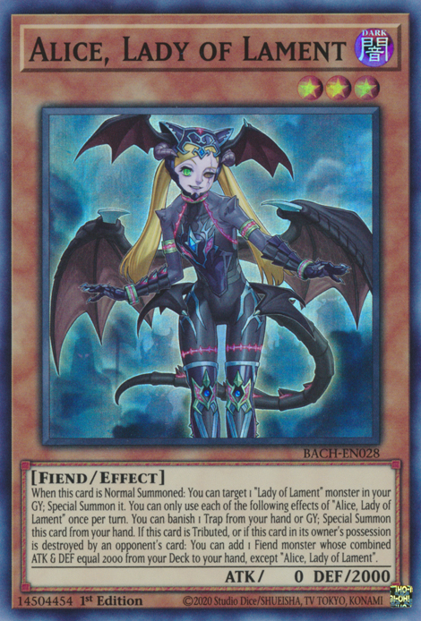 Alice, Lady of Lament, Battle of Chaos · BACH-EN028