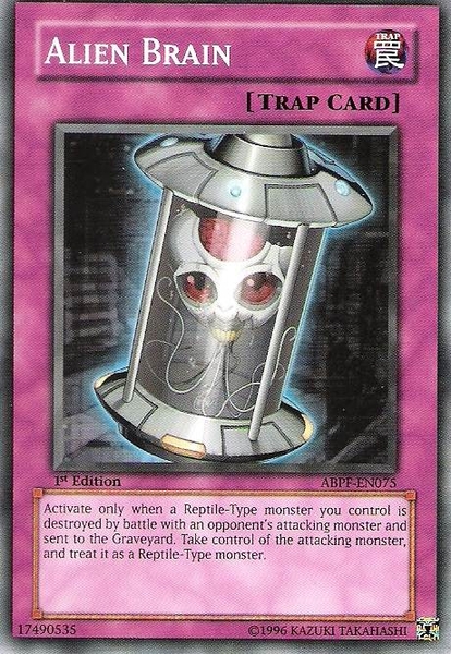 Alien Brain, Absolute Powerforce Sneak Peek Participation Card · ABPF-EN075
