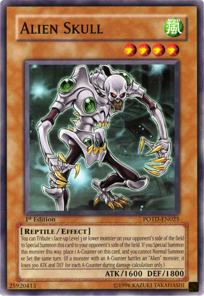 Alien Skull, Power of the Duelist · POTD-EN025