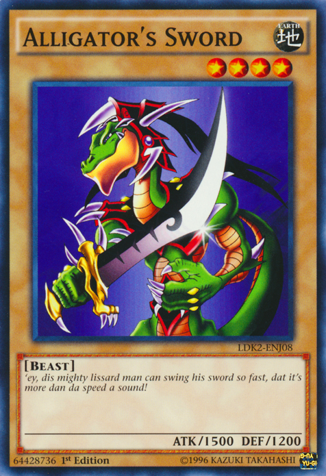 Alligator's Sword, Legendary Decks II · LDK2-ENJ08