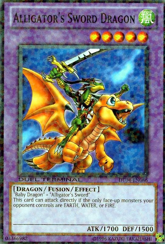 Alligator's Sword Dragon, Duel Terminal 4 · DT04-EN086