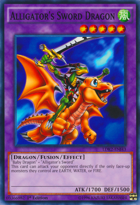 Alligator's Sword Dragon, Legendary Decks II · LDK2-ENJ43
