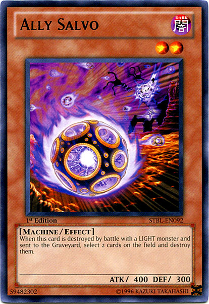 Ally Salvo, Starstrike Blast Sneak Peek Participation Card · STBL-EN092